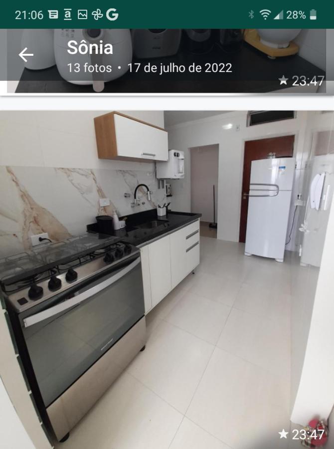 Apartamento Pe Na Areia Гуаружа Екстер'єр фото